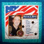 Image of Tribute Quilt Square for Steven F. Rowe