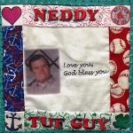 Image of Tribute Quilt Square for Edward 'Neddy' Phelan