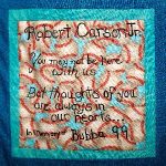 Image of Tribute Quilt Square for Robert Carson, Jr.