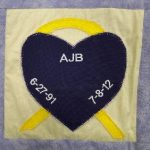 Image of Tribute Quilt Square for Arthur James Bailey