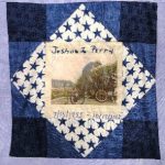 Image of Tribute Quilt Square for Joshua Perry