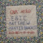 Image of Tribute Quilt Square for Eric Matthew Martir Brackett