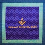 Image of Tribute Quilt Square for Edward Richards