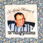 Image of Tribute Quilt Square for Edward 'Sonny' Holman