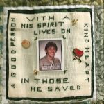 Image of Tribute Quilt Square for Christopher Boehm