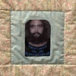Image of Tribute Quilt Square for Danny Laurion