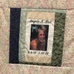 Image of Tribute Quilt Square for Angela Hall