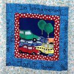 Image of Tribute Quilt Square for Ian P. Powell