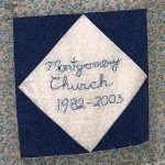 Image of Tribute Quilt Square for Montgomery Church