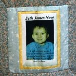 Image of Tribute Quilt Square for Seth James Novo