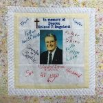 Image of Tribute Quilt Square for Deacon Roland F. Rugoletti