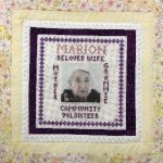 Image of Tribute Quilt Square for Marion Nason